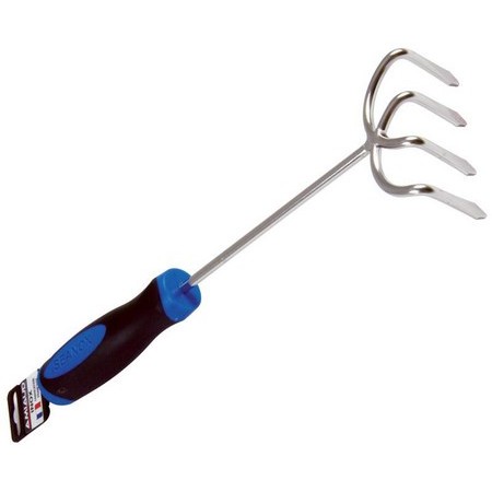 Shell Rake Amiaud Stainless Steel 4 Tines