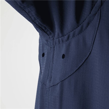 SHIRT VOOR HEREN MET LANGE MOUWEN GEOFF ANDERSON EZMAR LIGHT L/S - BLAUW