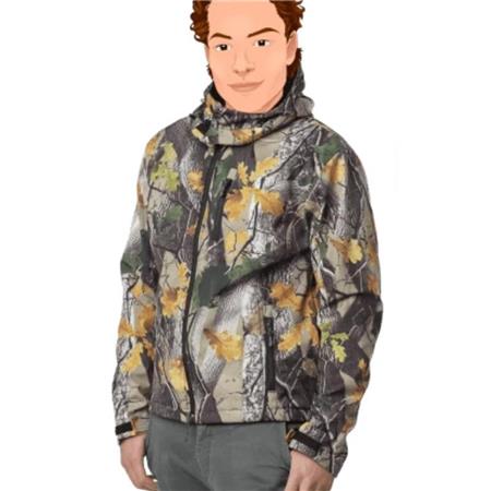 Shoftshell Homem Bartavel Buffalo Camo