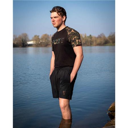 SHORT DE BAIN HOMME FOX COLLECTION BLACK LW SWIM SHORTS - NOIR