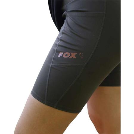 SHORT FEMME FOX WOMEN’S CLOTHING SHORT LEGGINGS - GRIS