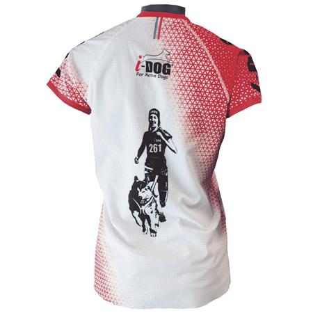 SHORT FEMME I-DOG RIPSTRETCH DRY RAIDLIGHT - BLANC