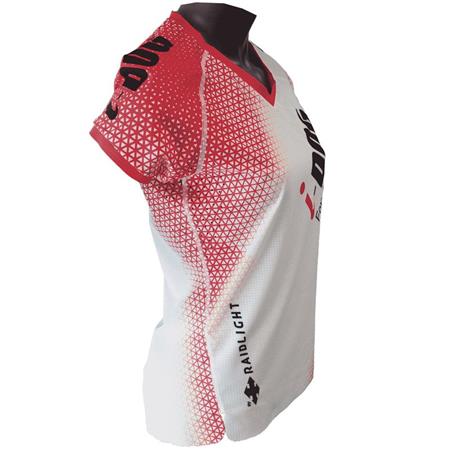 SHORT FEMME I-DOG RIPSTRETCH DRY RAIDLIGHT - BLANC