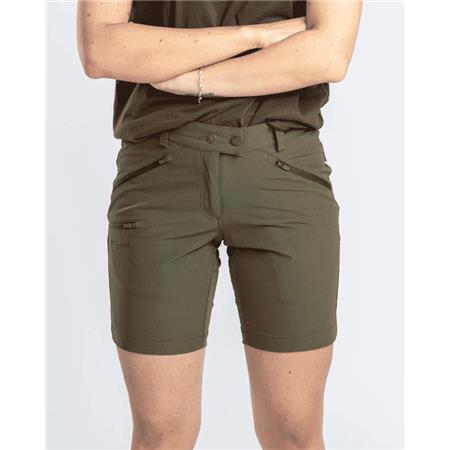 SHORT FEMME PINEWOOD ABISKO LIGHT STRETCH W - VERT