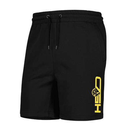 Short Homme Hot Spot Design Hsd Logo Yellow - Noir