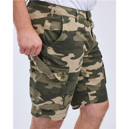 SHORT HOMME PINEWOOD VÄRNAMO SERENGETI - KHAKI CAMOU