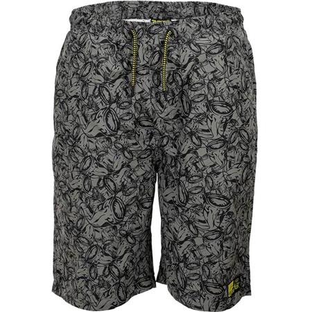 Short Man Black Cat Beach Shorts