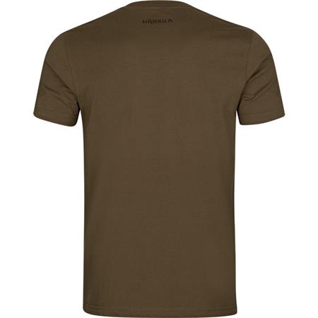 SHORT SLEEVE MEN'S T-SHIRT HARKILA NATURE S/S - SLATE BLACK