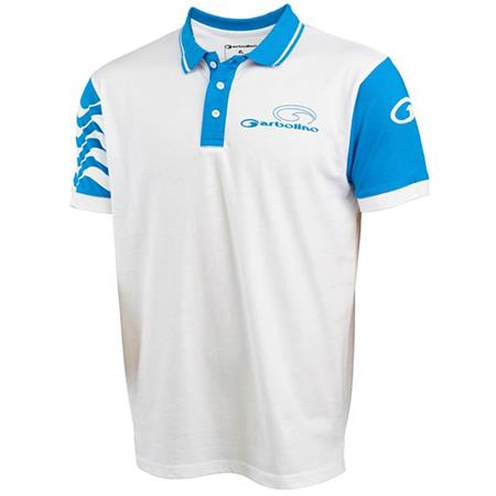 Short Sleeve Polo Shirt For Men Garbolino Wave - Blanc