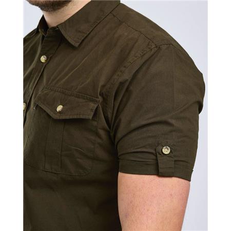 SHORT SLEEVE SHIRT FOR MEN PINEWOOD SAFARI S/S - MOSS GREEN