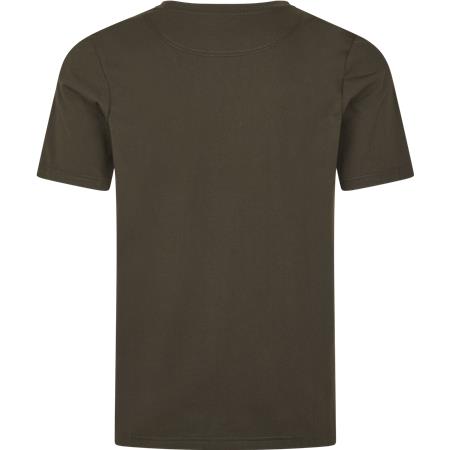 SHORT SLEEVE T-SHIRT FOR MEN SEELAND THERMAL - PINE GREEN