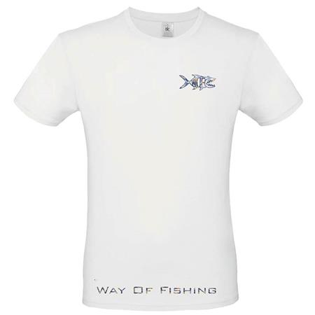 Short Sleeve T-Shirt Men - White W.O.F. Bonobo - Blanc