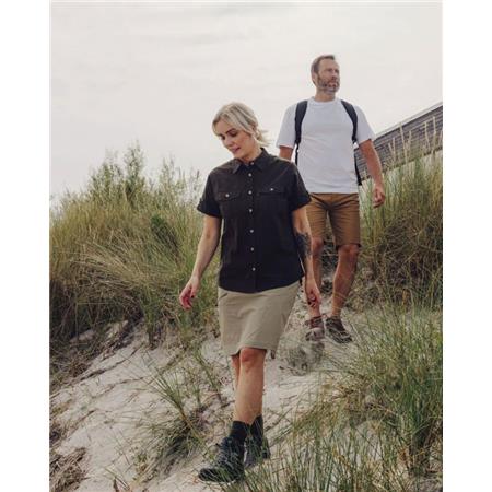 SHORT SLEEVE SHIRT WOMAN PINEWOOD SAFARI S/S - OLIVE