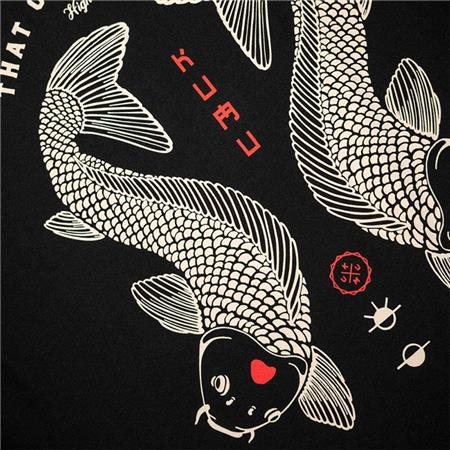 SHORT-SLEEVED KIDS T-SHIRT - BLACK KUMU T SHIRT KIDS DUSK TIL DAWN - NOIR