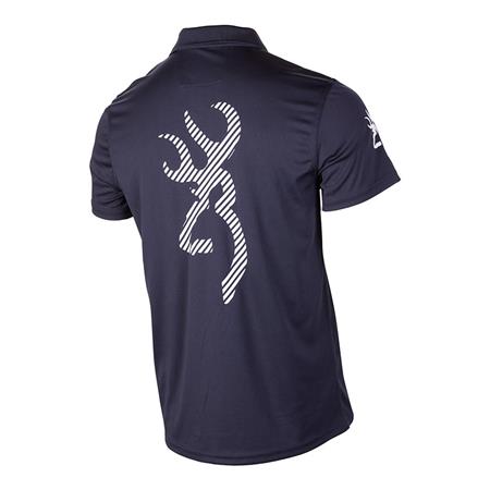 SHORT SLEEVED MEN'S POLO BROWNING ULTRA SPORT - BLEU