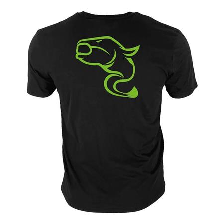 SHORT-SLEEVED MEN'S T-SHIRT - BLACK ZECK CATFISH - NOIR