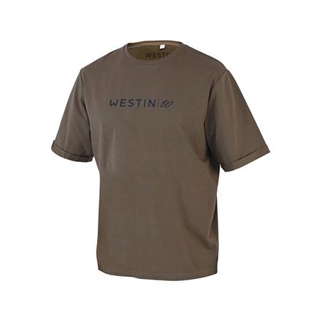 Short-Sleeved Men's T-Shirt - Green Westin W Range - Vert