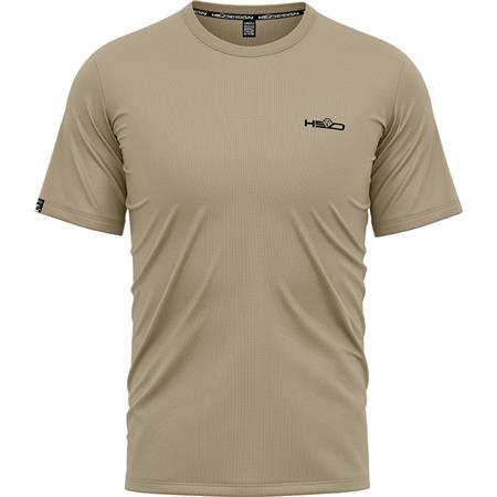 Short-Sleeved Men's T-Shirt - Sand Hot Spot Design Carpfishing Punk - Sable