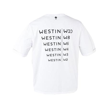 SHORT-SLEEVED MEN'S T-SHIRT - WHITE WESTIN W RANGE - BLANC