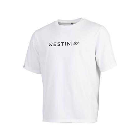 SHORT-SLEEVED MEN'S T-SHIRT - WHITE WESTIN W RANGE - BLANC