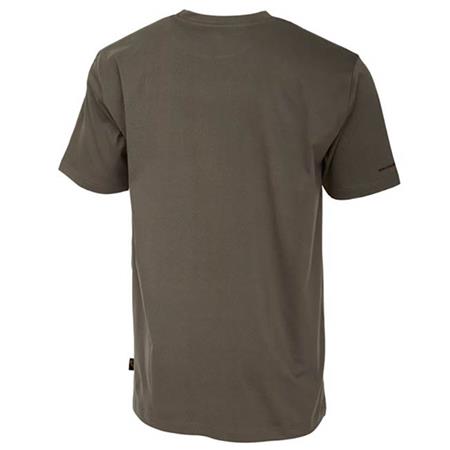 SHORT-SLEEVED MENS T-SHIRT - GREEN SAVAGE GEAR SG4 LOGO - VERT