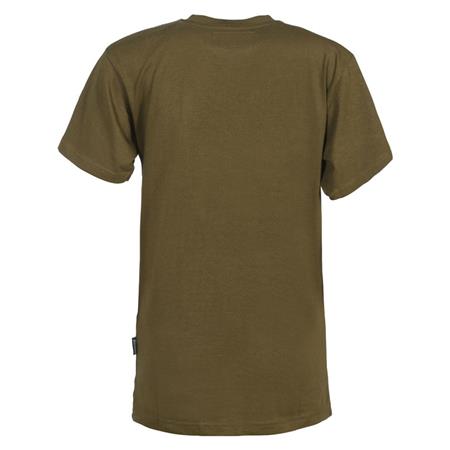 SHORT-SLEEVED T-SHIRT CHILD PERCUSSION SCREEN PRINTED KHAKI