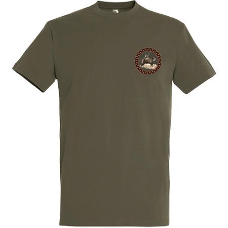 Short-Sleeved T-Shirt Man Bartavel Noir/Gris