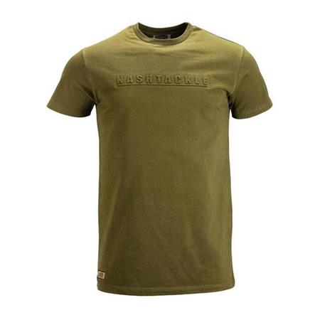Short-Sleeved T-Shirt Man Nash Emboss Green