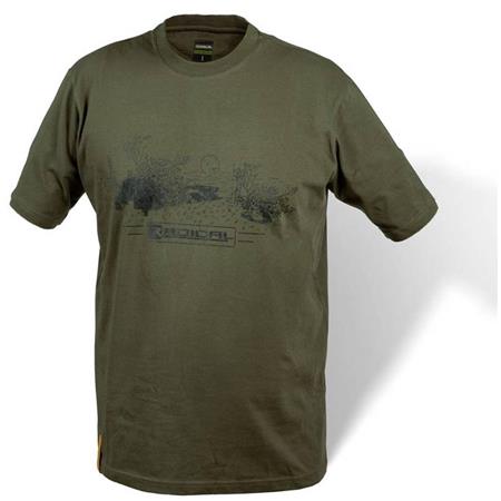 Short-Sleeved T-Shirt Man Radical Style Shirt Khaki