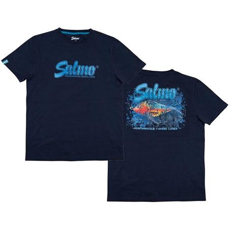 Short-Sleeved T-Shirt Man Salmo Slider Tee Blue