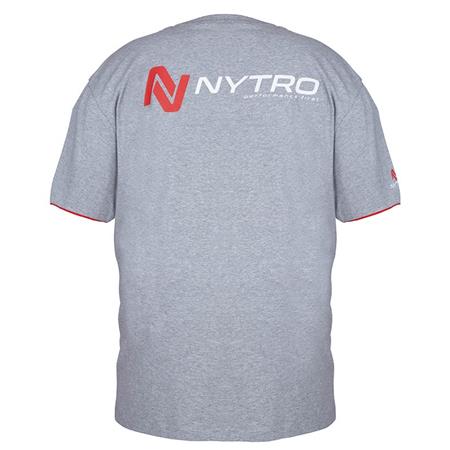 SHORT-SLEEVED T-SHIRT MEN - LIGHT MARL GREY NYTRO SHIRT - LIGHT MARL GREY