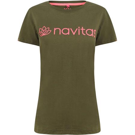 Short-Sleeved T-Shirt Woman Navitas Lily T-Shirt Green
