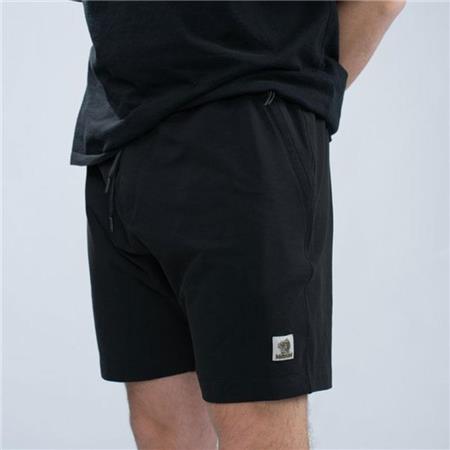 SHORTS TIL HERRE NASH MAKE IT HAPPEN BADGE - SORT