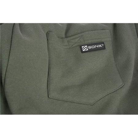 SHORTS TIL MÆND SONIK FLEECE SHORTS - GRØN