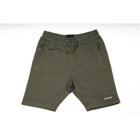 Shorts Uomo Sonik Green Fleece Shorts