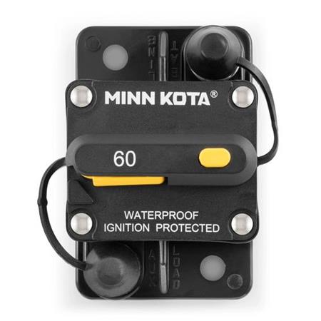 SICHERUNGSLEITUNGSSCHALTER MINN KOTA COUPE CIRCUIT 60A ÉTANCHE POUR MOTEUR 12/24/36V