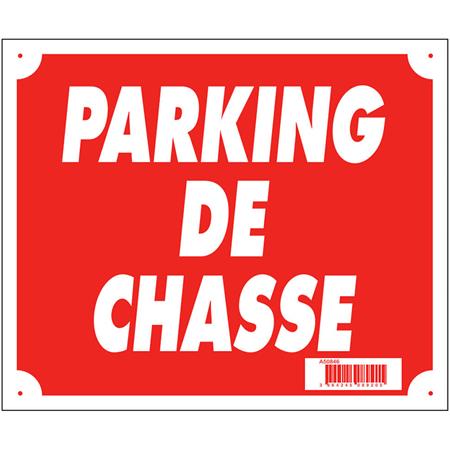 Signalisierungspaneele Europ Arm Parking De Chasse