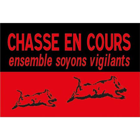 Signalisierungspaneele Ligne Verney-Carron Chasse En Cours