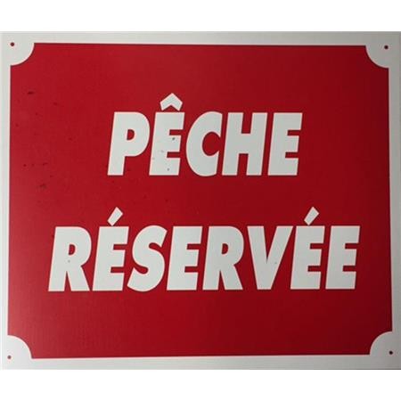Signalisierungspanel Januel Peche Reservee