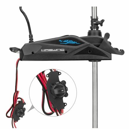 SILNIK ELEKTRYCZNY HASWING CAYMAN-B 80LBS GPS 24V CZARNY WERSJA 1.6