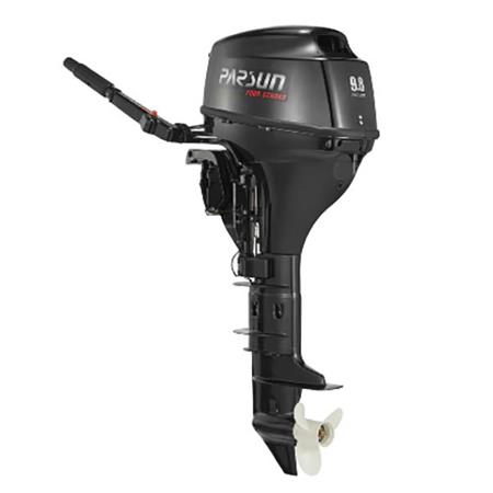 Silnik Spalinowy Parsun F9.8Bws - 9.8Cv - Krótki Wał Sterowanie Typu Tiller Rozruch Elektryczny