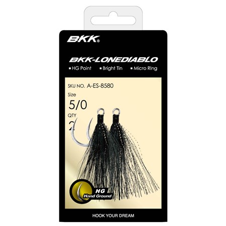 SINGLE HOOK BKK LONE DIABLO BT BLACK