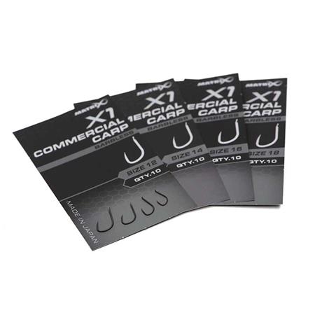 SINGLE HOOK FOX MATRIX X1 COMMERCIAL CARP