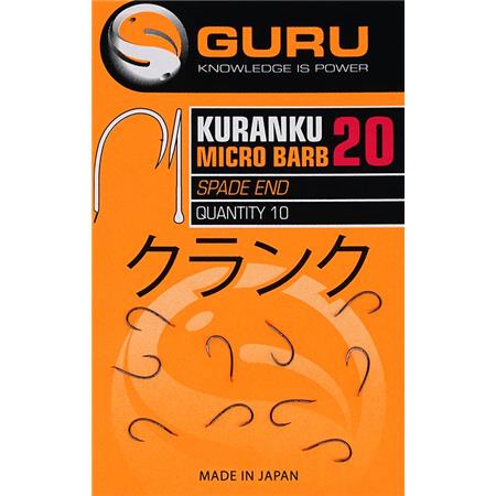 SINGLE HOOK GURU KURANKU MICRO BARB - PACK OF 10