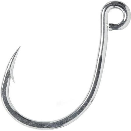 Single Sea Hook Vmc Inline 7266 - Bright Tin - Pack