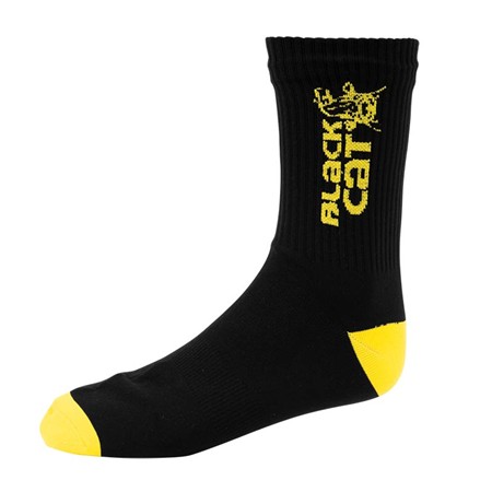 Skarpetki Męskie Black Cat Cat Shield Waterproof Socks - Czarny/Żółty