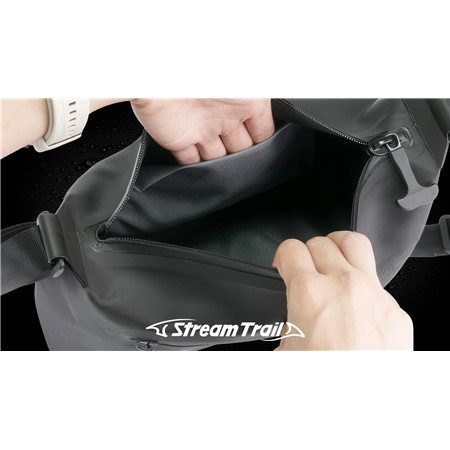 SKULDERTASKE STREAM TRAIL STORMY SHOULDER POUCH - SORT