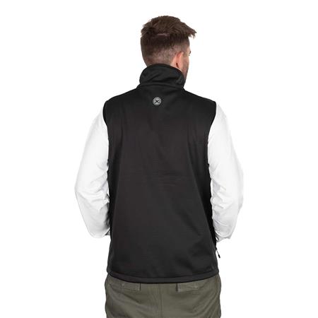 SLEEVELESS JACKET FOR MEN - BLACK FOX MATRIX WINDBLOCKER GILET - NOIR