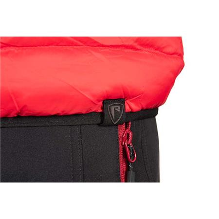 SLEEVELESS JACKET FOR MEN - BLACK/RED FOX RAGE PRO SERIES REVERSIBLE LIGHTWEIGHT QUILTED GILET - NOIR/ROUGE