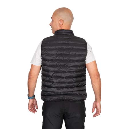 SLEEVELESS JACKET FOR MEN - BLACK/RED FOX RAGE PRO SERIES REVERSIBLE LIGHTWEIGHT QUILTED GILET - NOIR/ROUGE